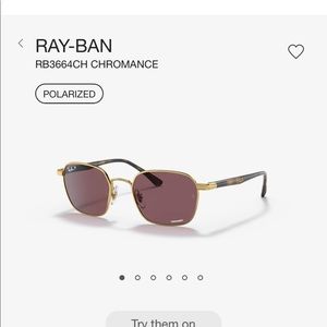 Ray ban Chromance sunglasses Unisex